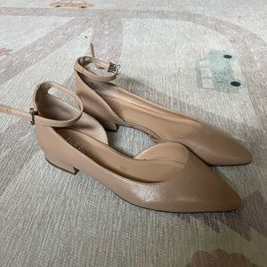 Franco Sarto Beige Flats